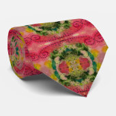 Wasserfarbe und Tinte Abstrakter Impressionismus K Krawatte (Gerollt)