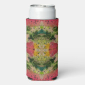 Wasserfarbe und Tinte Abstrakter Impressionismus K Selters Dosenkühler (Seltzer Rückseite)