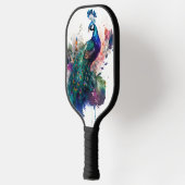 Wasserfarbe und Tinte Pickleball Schläger (Links)