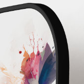 Wasserfarbe und Tinte Pickleball Schläger (Linke Seite)