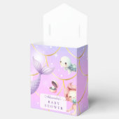 Wasserfarbe unter dem Meer Kleine Perlendusche Geschenkschachtel (Geöffnet)