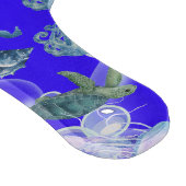 Wasserfarbe unter dem Meer Schneidebrett (Ecke)