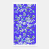 Wasserfarbe unter dem Meer Serviette (Vorderseite)