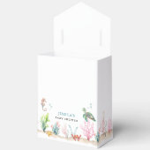 Wasserfarbe unter der Baby-Dusche der Meerestiere Geschenkschachtel (Offen)
