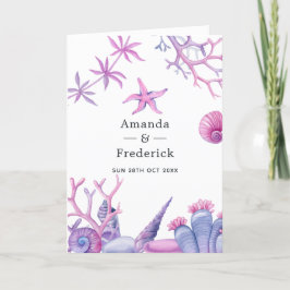 Wasserfarbe unter der Hochzeit Programm