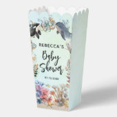 Wasserfarbe unter der wasserneutralen Babydusche Geschenkschachtel (Rückseite)