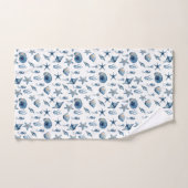 Wasserfarbe unter Meeresmuster Badhandtuch Set (Handtuch)