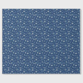 Wasserfarbe unter Meeresmuster Geschenkpapier (Flach)