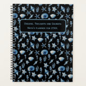 Wasserfarbe unter Meeresmuster Planer (Vorderseite)