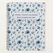 Wasserfarbe unter Meeresmuster Planer (Vorderseite)