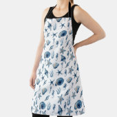 Wasserfarbe unter Meeresmuster Schürze (InSitu)