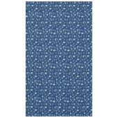 Wasserfarbe unter Meeresmuster Tischdecke (Vorderseite)