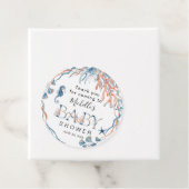 Wasserfarbe Unterseeische Babydusche Vielen Dank Geschenkanhänger (Beispiel)