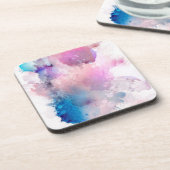 Wasserfarbe Untersetzer (Linke Seite)