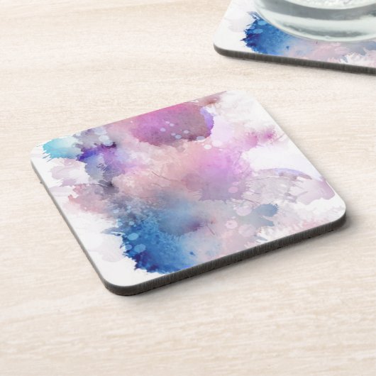 Wasserfarbe Untersetzer (Linke Seite)