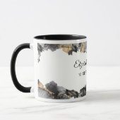 Wasserfarbe Vanessa Schwarz-Weiß-Tasse Tasse (Links)