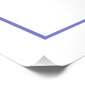 Wasserfarbe Vergessen Sie nicht Blume Hübsch blaue Poster (Ecke)