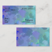 Wasserfarbe Visitenkarte (Vorne/Hinten)
