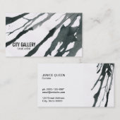 Wasserfarbe Visitenkarte (Vorne/Hinten)