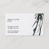 Wasserfarbe Visitenkarte (Rückseite)