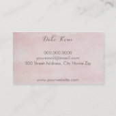 Wasserfarbe Visitenkarte (Rückseite)