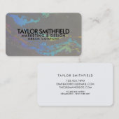 Wasserfarbe Visitenkarte (Vorne/Hinten)