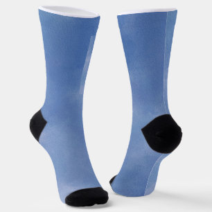Wasserfarbe Vista blaues Muster Socken