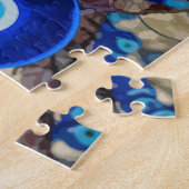 Wasserfarbe von Bäumen mit Nazaren dekoriert Puzzle (Seite)