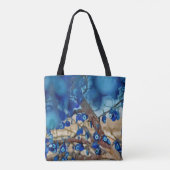 Wasserfarbe von Bäumen mit Nazaren dekoriert Tasche (Rückseite)