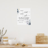 Wasserfarbe Wählen Sie einen Platz auf beiden Seit Poster (Küche)