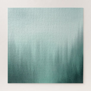 Wasserfarbe Wald in Nebelmalerei Puzzle