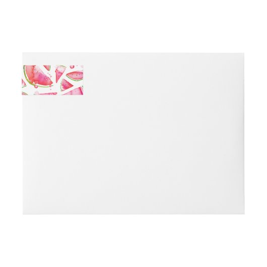 Wasserfarbe Wassermelone 1 (Vorderseite)