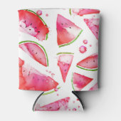 Wasserfarbe Wassermelone 1 Dosenkühler (Vorderseite)