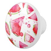 Wasserfarbe Wassermelone 1 Keramikknauf (Rechts)