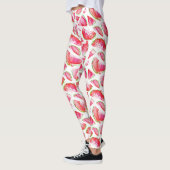 Wasserfarbe Wassermelone 1 Leggings (Links)