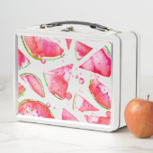 Wasserfarbe Wassermelone 1 Metall Brotdose (Beispiel)