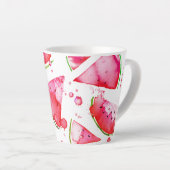 Wasserfarbe Wassermelone 1 Milchtasse (Rechte Ecke)