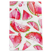 Wasserfarbe Wassermelone 1 Mittlere Geschenktüte (Vorderseite)