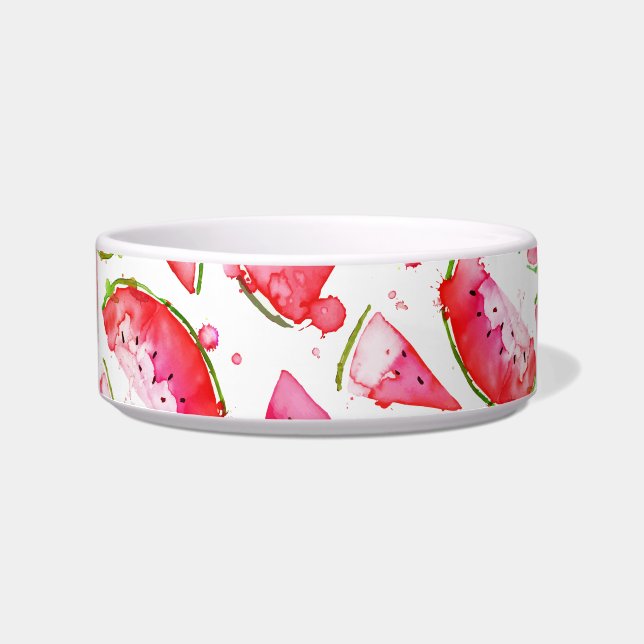 Wasserfarbe Wassermelone 1 Napf (Vorderseite)