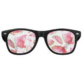 Wasserfarbe Wassermelone 1 Partybrille (Vorderseite)