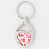 Wasserfarbe Wassermelone 1 Schlüsselanhänger (Vorderseite)