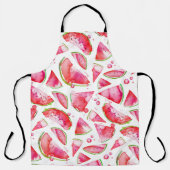 Wasserfarbe Wassermelone 1 Schürze (Vorderseite)