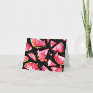 Wasserfarbe Wassermelone 2