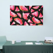 Wasserfarbe Wassermelone 2 Banner (Messeveranstaltung)