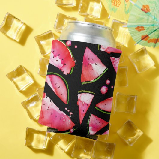 Wasserfarbe Wassermelone 2 Dosenkühler (In Situ Sommer)