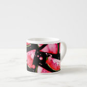 Wasserfarbe Wassermelone 2 Espressotasse (Vorderseite Rechts)
