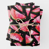 Wasserfarbe Wassermelone 2 Geschenkpapier Set (Beispiel)