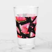 Wasserfarbe Wassermelone 2 Glas (Rückseite)