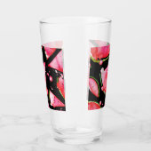 Wasserfarbe Wassermelone 2 Glas (Rechts)