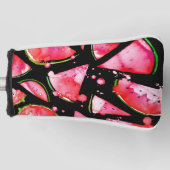 Wasserfarbe Wassermelone 2 Golf Headcover (Vorderseite)